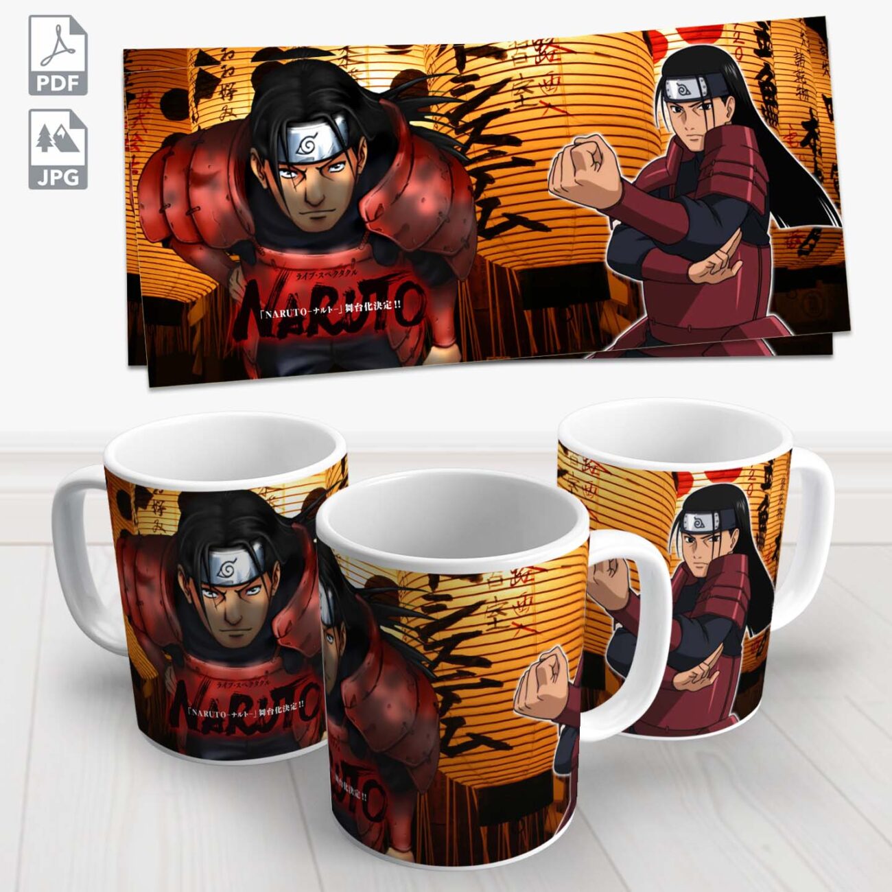 caneca naruto hashi