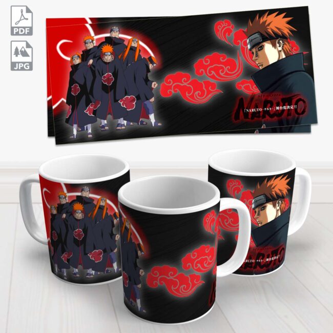 caneca naruto pain