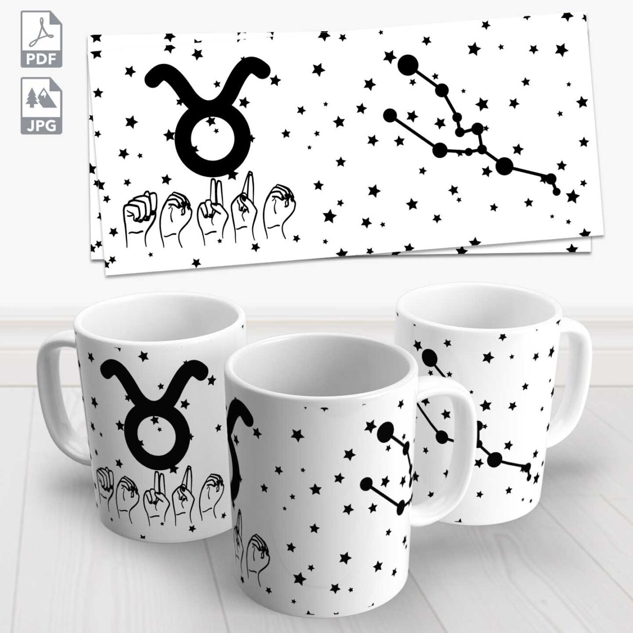 caneca signo touro