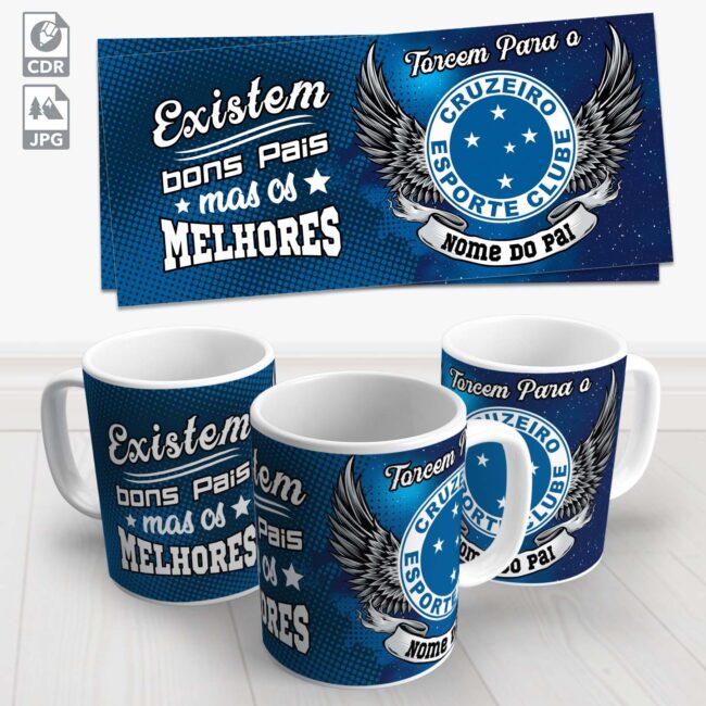 caneca dia dos pais cruzeiro