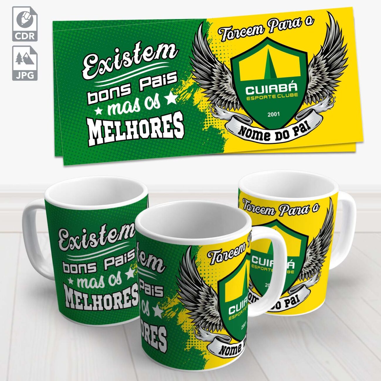 caneca dia dos pais cuiaba