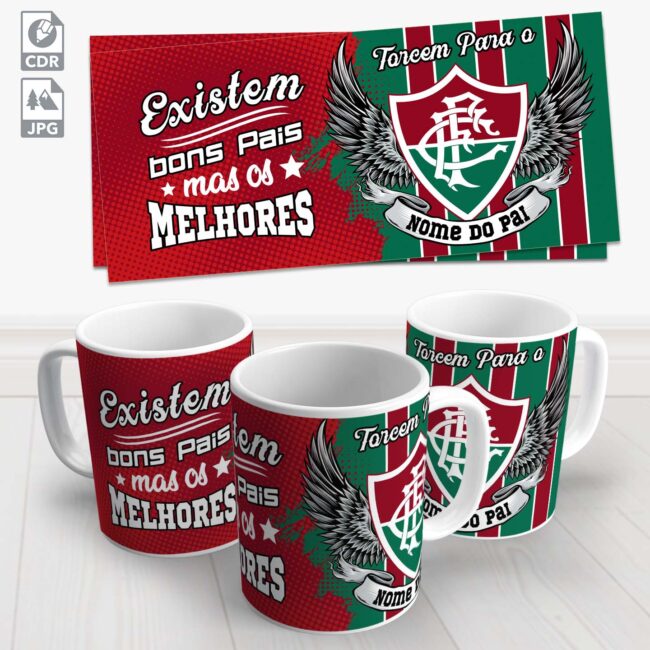 caneca dia dos pais fluminense