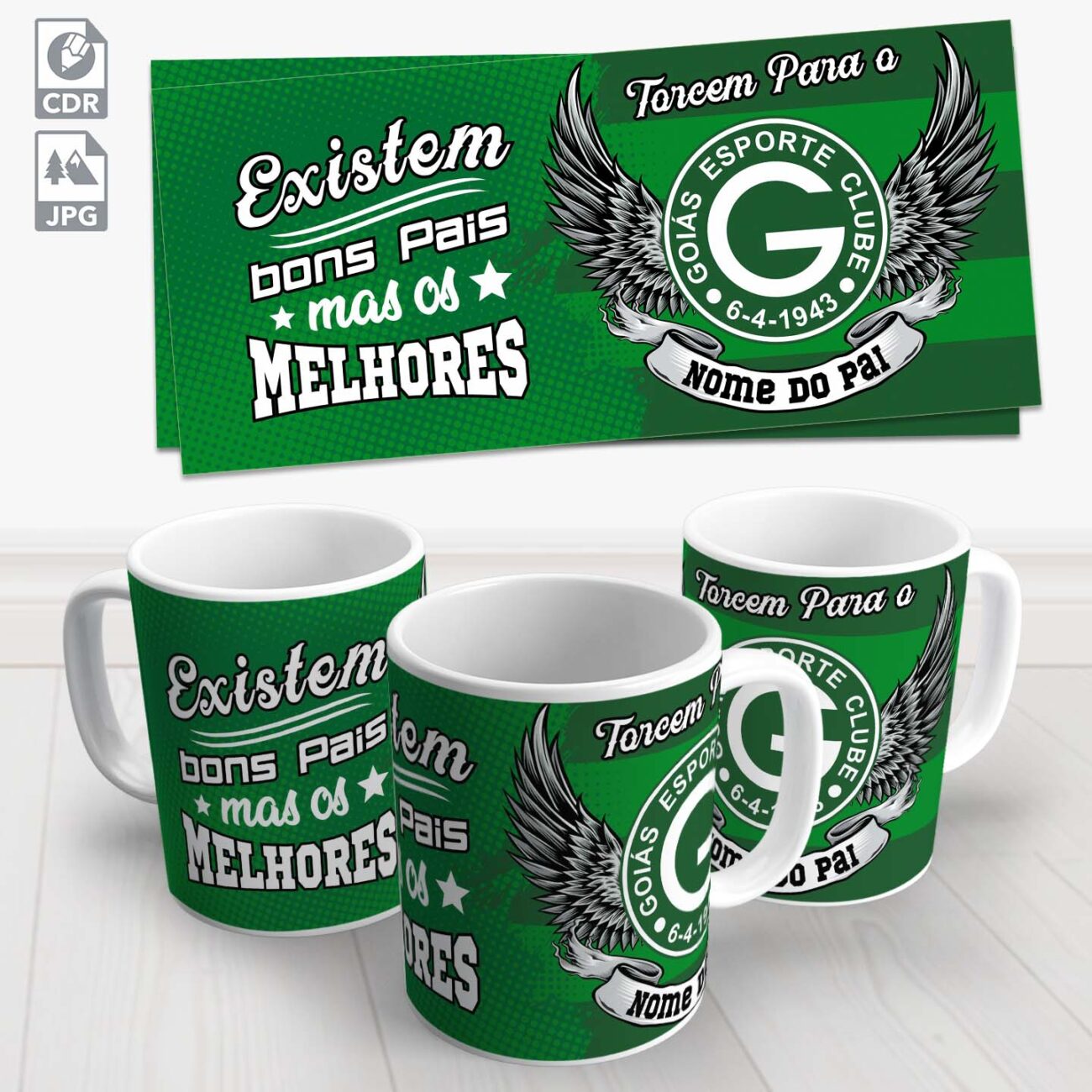 caneca dia dos pais goias