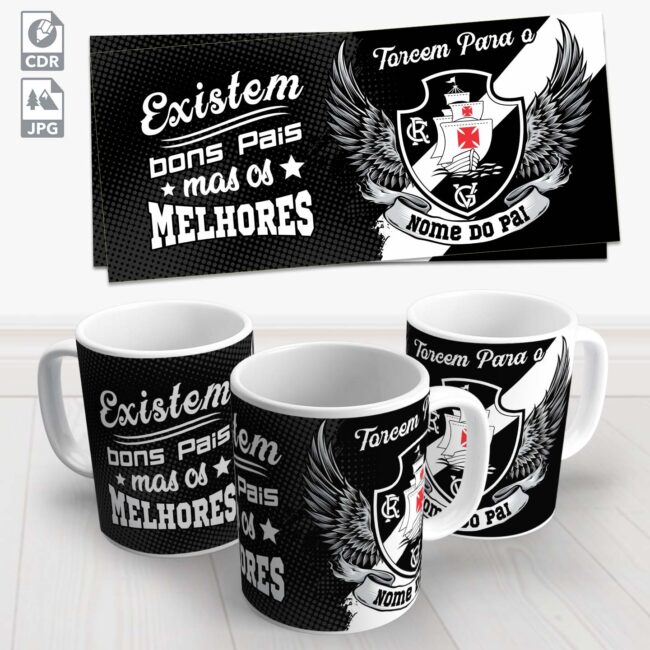 caneca dia dos pais vasco